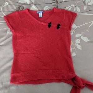 Great Valentine's Day red sweater, size L